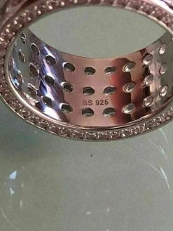 Mens Tennis Ring 14k Gold Over Solid 925 Silver Diamond Pinky Wedding Band REAL 20 Mens Tennis Ring 14k Gold Over Solid 925 Silver Diamond Pinky Wedding Band REAL -Harlem Bling Shop harlembling mens tennis ring 14k gold over solid 925 silver diamond pinky wedding band real 38405.1664372410