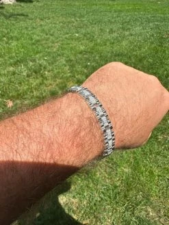 MOISSANITE 10mm Iced Presidential Bracelet Real 925 Silver Flooded Out Hip Hop -Harlem Bling Shop harlembling moissanite 10mm iced presidential bracelet real 925 silver flooded out hip hop 22675.1688685310