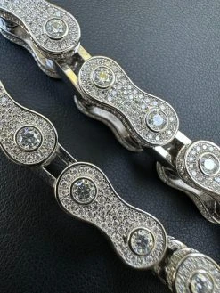 MOISSANITE 12mm Mens 3D Fully Iced Bike Bicycle Link Bracelet Hip Hop 6.5-8.5" 28 MOISSANITE 12mm Mens 3D Fully Iced Bike Bicycle Link Bracelet Hip Hop 6.5-8.5" -Harlem Bling Shop harlembling moissanite 12mm mens 3d fully iced bike bicycle link bracelet hip hop 6.5 8.5 07428.1697164332