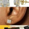 MOISSANITE 14k Gold Vermeil Iced Baguette Hip Hop Earrings Studs Diamond Test ✅ 1 MOISSANITE 14k Gold Vermeil Iced Baguette Hip Hop Earrings Studs Diamond Test ✅ -Harlem Bling Shop harlembling moissanite 14k gold vermeil iced baguette hip hop earrings studs diamond test 27122.1664355610