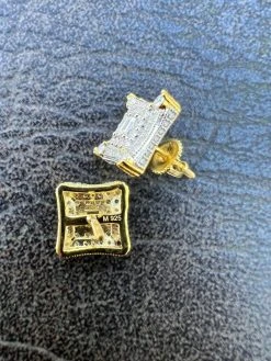 MOISSANITE 14k Gold Vermeil Real HipHop Mens Earrings Large Square Kite Baguette 21 MOISSANITE 14k Gold Vermeil Real HipHop Mens Earrings Large Square Kite Baguette -Harlem Bling Shop harlembling moissanite 14k gold vermeil real hiphop mens earrings large square kite baguette 07953.1664356283