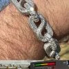 MOISSANITE 14mm Mens Iced Gucci Infinity Link Bracelet Hip Hop Diamond Test ✅ 2 MOISSANITE 14mm Mens Iced Gucci Infinity Link Bracelet Hip Hop Diamond Test ✅ -Harlem Bling Shop harlembling moissanite 14mm mens iced gucci infinity link bracelet hip hop diamond test 23592.1674841721