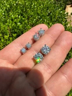 Moissanite 3D Iced Prong Solitaire Screwback Studs Earrings Real 925 Silver 30 Moissanite 3D Iced Prong Solitaire Screwback Studs Earrings Real 925 Silver -Harlem Bling Shop harlembling moissanite 3d iced prong solitaire screwback studs earrings real 925 silver 23435.1686867015