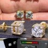 Moissanite 3D Iced Solitaire Screwback Stud Earrings Real 14k Gold Vermeil 925 Silver 2 Moissanite 3D Iced Solitaire Screwback Stud Earrings Real 14k Gold Vermeil 925 Silver -Harlem Bling Shop harlembling moissanite 3d iced solitaire screwback stud earrings real 14k gold vermeil 925 silver 49075.1686866992
