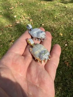 Moissanite 925 Silver / 14k Gold Pitbull Dog Pendant Necklace Pass Diamond Test 25 Moissanite 925 Silver / 14k Gold Pitbull Dog Pendant Necklace Pass Diamond Test -Harlem Bling Shop harlembling moissanite 925 silver 14k gold pitbull dog pendant necklace pass diamond test 14119.1674668657