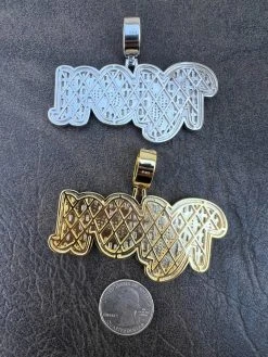 MOISSANITE 925 Silver / Gold Plated Iced Baguette Hip Hop RICH Necklace Pendant 30 MOISSANITE 925 Silver / Gold Plated Iced Baguette Hip Hop RICH Necklace Pendant -Harlem Bling Shop harlembling moissanite 925 silver gold plated iced baguette hip hop rich necklace pendant 25783.1675274037