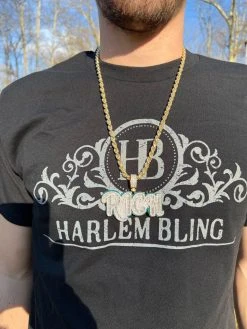 MOISSANITE 925 Silver / Gold Plated Iced Baguette Hip Hop RICH Necklace Pendant 36 MOISSANITE 925 Silver / Gold Plated Iced Baguette Hip Hop RICH Necklace Pendant -Harlem Bling Shop harlembling moissanite 925 silver gold plated iced baguette hip hop rich necklace pendant 28300.1675274119