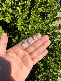 MOISSANITE 925 Silver Iced Small Ladies Heart Shaped Love Pendant Necklace Charm 40 MOISSANITE 925 Silver Iced Small Ladies Heart Shaped Love Pendant Necklace Charm -Harlem Bling Shop harlembling moissanite 925 silver iced small ladies heart shaped love pendant necklace charm 65422.1680291908