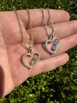 MOISSANITE 925 Silver/Gold Iced Mom Heart Shape Love Mother Day Pendant Necklace 40 MOISSANITE 925 Silver/Gold Iced Mom Heart Shape Love Mother Day Pendant Necklace -Harlem Bling Shop harlembling moissanite 925 silvergold iced mom heart shape love mother day pendant necklace 08240.1680205144