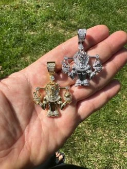 MOISSANITE Anubis Pendant Real 925 Silver / Gold Iced Egyptian Pharoah Necklace 40 MOISSANITE Anubis Pendant Real 925 Silver / Gold Iced Egyptian Pharoah Necklace -Harlem Bling Shop harlembling moissanite anubis pendant real 925 silver gold iced egyptian pharoah necklace 12373.1695174019