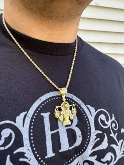 MOISSANITE Anubis Pendant Real 925 Silver / Gold Iced Egyptian Pharoah Necklace 31 MOISSANITE Anubis Pendant Real 925 Silver / Gold Iced Egyptian Pharoah Necklace -Harlem Bling Shop harlembling moissanite anubis pendant real 925 silver gold iced egyptian pharoah necklace 66290.1695174007