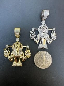 MOISSANITE Anubis Pendant Real 925 Silver / Gold Iced Egyptian Pharoah Necklace 32 MOISSANITE Anubis Pendant Real 925 Silver / Gold Iced Egyptian Pharoah Necklace -Harlem Bling Shop harlembling moissanite anubis pendant real 925 silver gold iced egyptian pharoah necklace 70882.1695174015