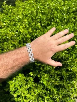 MOISSANITE Baguette 14mm Mens Iced Panther Link Presidential Bracelet Hip Hop 27 MOISSANITE Baguette 14mm Mens Iced Panther Link Presidential Bracelet Hip Hop -Harlem Bling Shop harlembling moissanite baguette 14mm mens iced panther link presidential bracelet hip hop 02574.1682454471