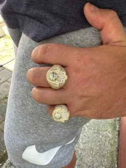 MOISSANITE Baguette Hamsa Ring Mens 14k Gold Plated Solid 925 Silver Iced HipHop 32 MOISSANITE Baguette Hamsa Ring Mens 14k Gold Plated Solid 925 Silver Iced HipHop -Harlem Bling Shop harlembling moissanite baguette hamsa ring mens 14k gold plated solid 925 silver iced hiphop 19356.1685655708