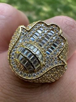 MOISSANITE Baguette Hamsa Ring Mens 14k Gold Plated Solid 925 Silver Iced HipHop 41 MOISSANITE Baguette Hamsa Ring Mens 14k Gold Plated Solid 925 Silver Iced HipHop -Harlem Bling Shop harlembling moissanite baguette hamsa ring mens 14k gold plated solid 925 silver iced hiphop 85926.1685655586