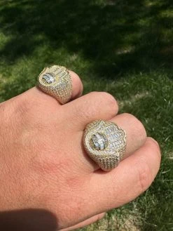 MOISSANITE Baguette Hamsa Ring Mens 14k Gold Plated Solid 925 Silver Iced HipHop 23 MOISSANITE Baguette Hamsa Ring Mens 14k Gold Plated Solid 925 Silver Iced HipHop -Harlem Bling Shop harlembling moissanite baguette hamsa ring mens 14k gold plated solid 925 silver iced hiphop 94690.1685655545