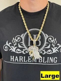 Moissanite Baguette Iced Hip Hop Jesus Piece Pendant 14k Gold Vermeil Diamond -Harlem Bling Shop harlembling moissanite baguette iced hip hop jesus piece pendant 14k gold vermeil diamond 26264.1664358905