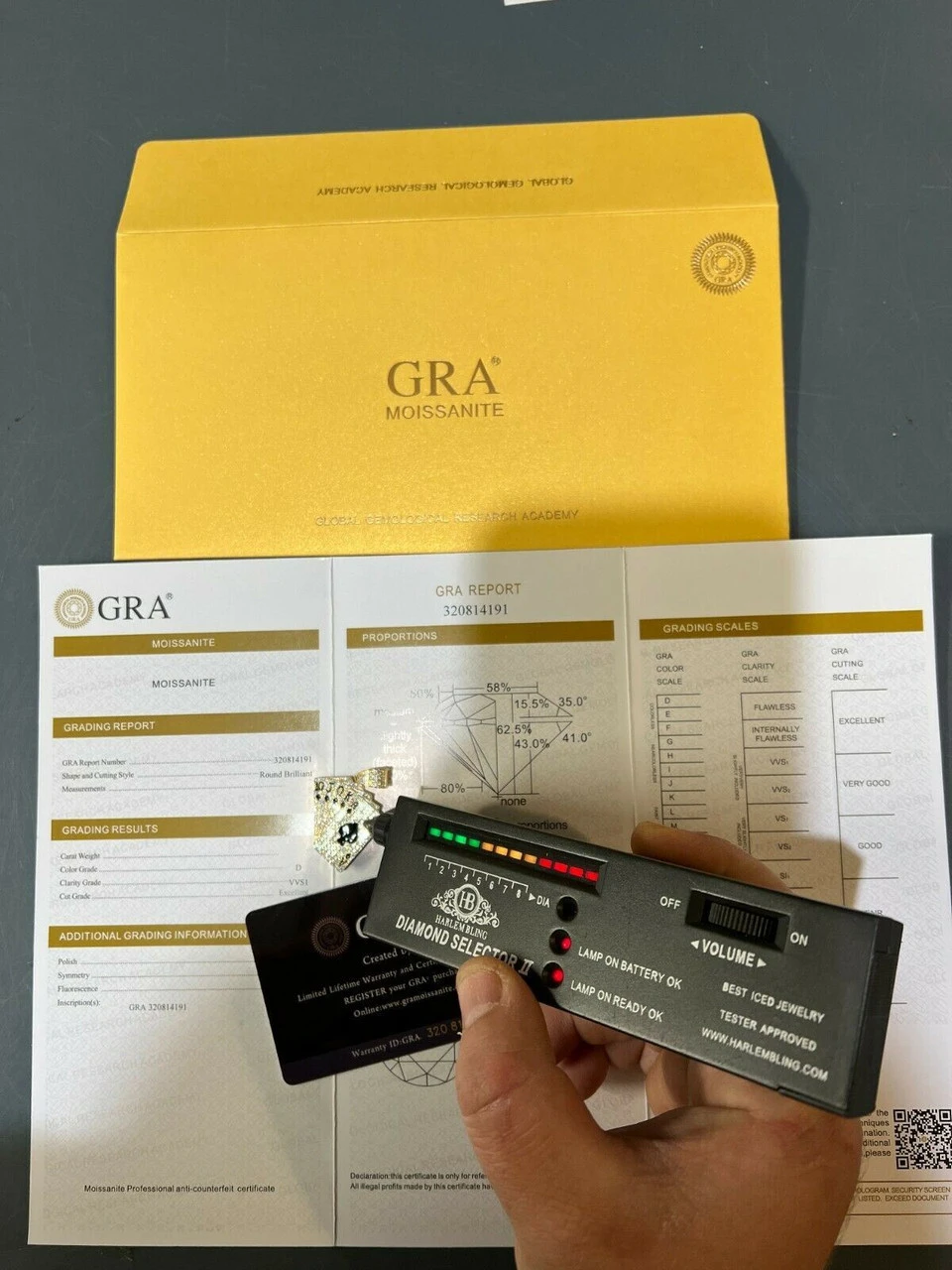 Moissanite Cards Poker Deck Royal Flush Ace Pendant Necklace Pass Diamond Tester 8 Moissanite Cards Poker Deck Royal Flush Ace Pendant Necklace Pass Diamond Tester - Image 6