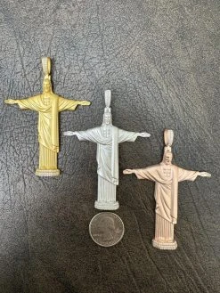 MOISSANITE Christ The Redeemer 925 Silver/ Yellow Rose Gold Necklace Jesus Piece 29 MOISSANITE Christ The Redeemer 925 Silver/ Yellow Rose Gold Necklace Jesus Piece -Harlem Bling Shop harlembling moissanite christ the redeemer 925 silver yellow rose gold necklace jesus piece 51328.1688858224