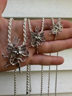 MOISSANITE Devil Satan Pendant - Iced Diablo Demon Necklace Real 925 Silver 40 MOISSANITE Devil Satan Pendant - Iced Diablo Demon Necklace Real 925 Silver -Harlem Bling Shop harlembling moissanite devil satan pendant iced moissanite demon necklace real 925 silver 03449.1695866063