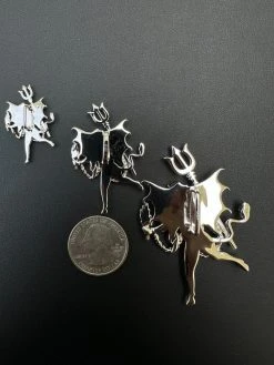 MOISSANITE Devil Satan Pendant - Iced Diablo Demon Necklace Real 925 Silver 31 MOISSANITE Devil Satan Pendant - Iced Diablo Demon Necklace Real 925 Silver -Harlem Bling Shop harlembling moissanite devil satan pendant iced moissanite demon necklace real 925 silver 53729.1695866050