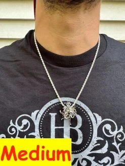 MOISSANITE Devil Satan Pendant - Iced Diablo Demon Necklace Real 925 Silver 26 MOISSANITE Devil Satan Pendant - Iced Diablo Demon Necklace Real 925 Silver -Harlem Bling Shop harlembling moissanite devil satan pendant iced moissanite demon necklace real 925 silver 97771.1695866062