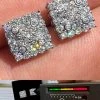 MOISSANITE Earrings Square 10mm Real 925 Silver Iced Large Mens Studs Hip Hop 2 MOISSANITE Earrings Square 10mm Real 925 Silver Iced Large Mens Studs Hip Hop -Harlem Bling Shop harlembling moissanite earrings square 10mm real 925 silver iced large mens studs hip hop 72863.1683838543