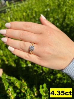 Moissanite Engagement Infinity Promise Ring 14k Gold Vermeil Real 925 Silver 22 Moissanite Engagement Infinity Promise Ring 14k Gold Vermeil Real 925 Silver -Harlem Bling Shop harlembling moissanite engagement infinity promise ring 14k gold vermeil real 925 silver 21237.1667486490