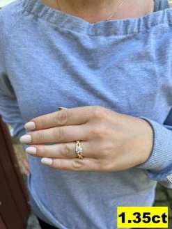 Moissanite Engagement Infinity Promise Ring 14k Gold Vermeil Real 925 Silver 23 Moissanite Engagement Infinity Promise Ring 14k Gold Vermeil Real 925 Silver -Harlem Bling Shop harlembling moissanite engagement infinity promise ring 14k gold vermeil real 925 silver 62157.1667486461