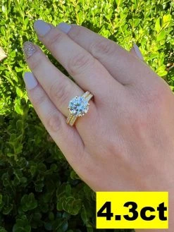 Moissanite Engagement Promise Ring Pass Diamond Test 14k Gold Vermeil 925 Silver 23 Moissanite Engagement Promise Ring Pass Diamond Test 14k Gold Vermeil 925 Silver -Harlem Bling Shop harlembling moissanite engagement promise ring pass diamond test 14k gold vermeil 925 silver 38194.1666707904