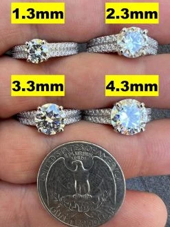 Moissanite Engagement Promise Ring Passes Diamond Tester 925 Silver 1.3ct-4.3ct 18 Moissanite Engagement Promise Ring Passes Diamond Tester 925 Silver 1.3ct-4.3ct -Harlem Bling Shop harlembling moissanite engagement promise ring passes diamond tester 925 silver 1.3ct 4.3ct 65005.1666707924