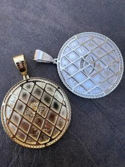 MOISSANITE Huge 3" All Seeing Illuminati Eye Masonic Medallion Necklace Silver 29 MOISSANITE Huge 3" All Seeing Illuminati Eye Masonic Medallion Necklace Silver -Harlem Bling Shop harlembling moissanite huge 3 all seeing illuminati eye masonic medallion necklace silver 76317.1674236000