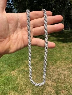 MOISSANITE Iced 7.5mm Rope Chain Necklace Real 925 Silver Men's Hip Hop 16-28" 41 MOISSANITE Iced 7.5mm Rope Chain Necklace Real 925 Silver Men's Hip Hop 16-28" -Harlem Bling Shop harlembling moissanite iced 7.5mm rope chain necklace real 925 silver mens hip hop 16 28 33919.1702443307