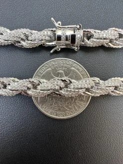 MOISSANITE Iced 7.5mm Rope Chain Necklace Real 925 Silver Men's Hip Hop 16-28" 33 MOISSANITE Iced 7.5mm Rope Chain Necklace Real 925 Silver Men's Hip Hop 16-28" -Harlem Bling Shop harlembling moissanite iced 7.5mm rope chain necklace real 925 silver mens hip hop 16 28 91626.1702443273