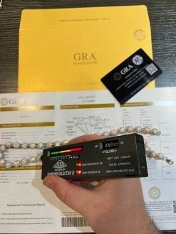 Moissanite Iced 925 Silver & Rose Gold Ball Disco Chain Necklace Diamond Test ✅ -Harlem Bling Shop harlembling moissanite iced 925 silver and rose gold ball disco chain necklace diamond test 79625.1675447376