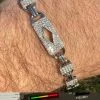 MOISSANITE Iced Custom Valentino Mariner Real 925 Silver Hip Hop Bracelet 10mm 1 MOISSANITE Iced Custom Valentino Mariner Real 925 Silver Hip Hop Bracelet 10mm -Harlem Bling Shop harlembling moissanite iced custom valentino mariner real 925 silver hip hop bracelet 10mm 05577.1703048695