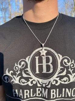 Moissanite Iced Mario Super Star 925 Silver /14k Gold Plated Pendant Necklace -Harlem Bling Shop harlembling moissanite iced mario super star 925 silver 14k gold plated pendant necklace 08711.1672505334