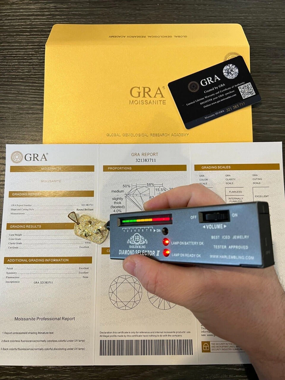 Moissanite Jesus Arm Wrestling Devil Satan Pendant 925 Silver/14k Gold Plated 8 Moissanite Jesus Arm Wrestling Devil Satan Pendant 925 Silver/14k Gold Plated - Image 6