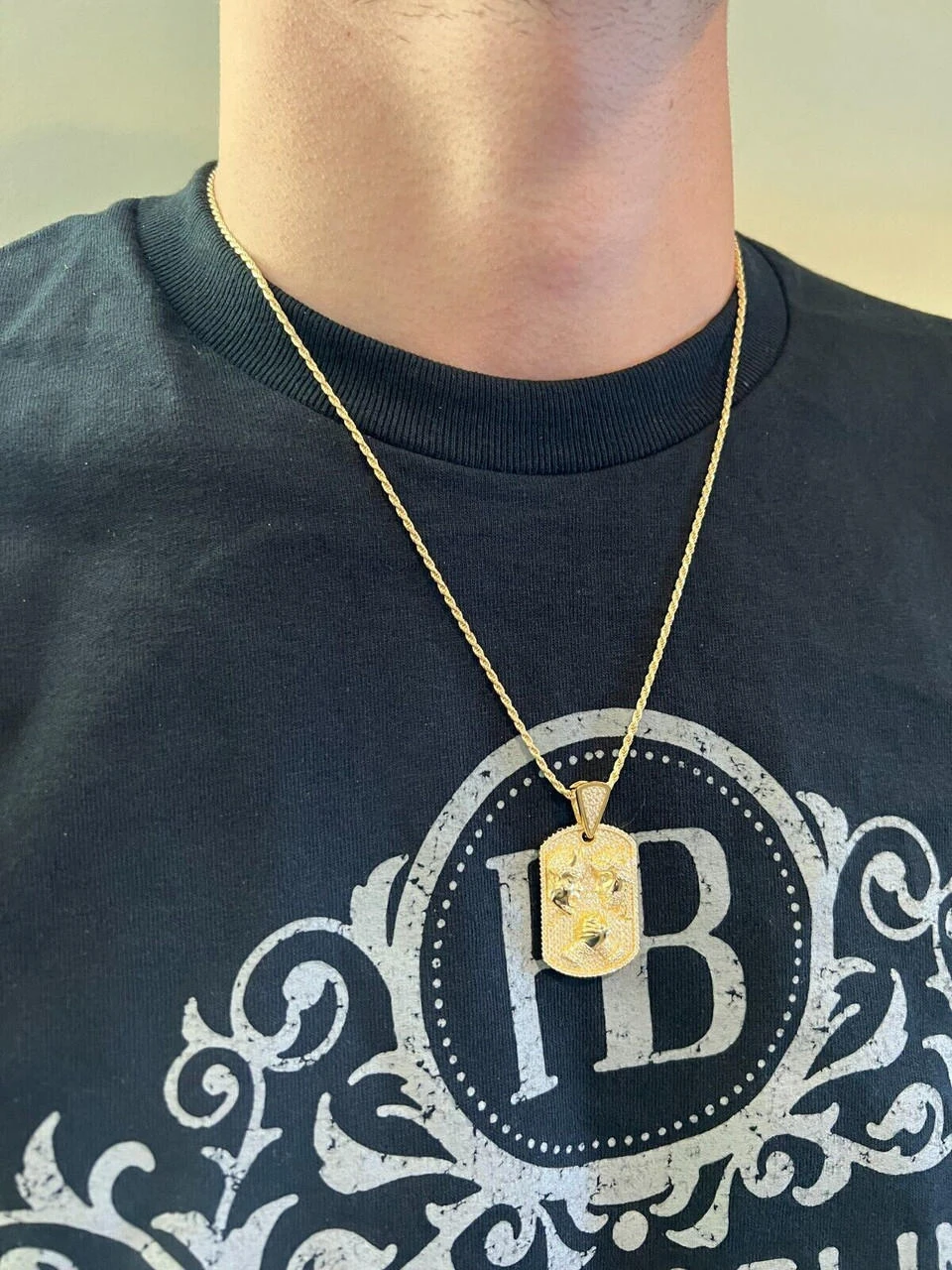 Moissanite Jesus Arm Wrestling Devil Satan Pendant 925 Silver/14k Gold Plated 20 Moissanite Jesus Arm Wrestling Devil Satan Pendant 925 Silver/14k Gold Plated - Image 18