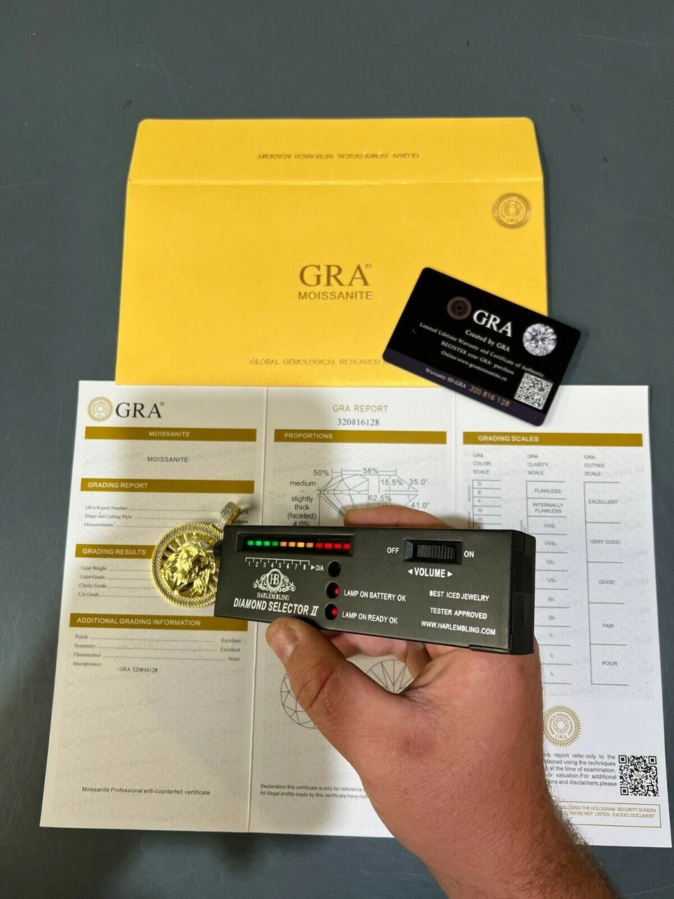 Moissanite Jesus Round Medallion Pendant Necklace Iced Hip Hop Pass Diamond Test 7 Moissanite Jesus Round Medallion Pendant Necklace Iced Hip Hop Pass Diamond Test - Image 5