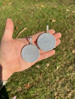 MOISSANITE Large Bling Out Iced Round Hip Hop Pendant Necklace Pass Diamond Test 19 MOISSANITE Large Bling Out Iced Round Hip Hop Pendant Necklace Pass Diamond Test -Harlem Bling Shop harlembling moissanite large bling out iced round hip hop pendant necklace pass diamond test 69210.1664359336