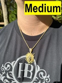 MOISSANITE Medusa Head Pendant - Iced Necklace Real 14k Gold Vermeil 925 Silver 27 MOISSANITE Medusa Head Pendant - Iced Necklace Real 14k Gold Vermeil 925 Silver -Harlem Bling Shop harlembling moissanite medusa head pendant iced necklace real 14k gold vermeil 925 silver 21505.1698377284