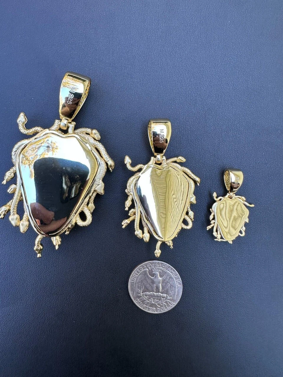 MOISSANITE Medusa Head Pendant - Iced Necklace Real 14k Gold Vermeil 925 Silver 12 MOISSANITE Medusa Head Pendant - Iced Necklace Real 14k Gold Vermeil 925 Silver - Image 10