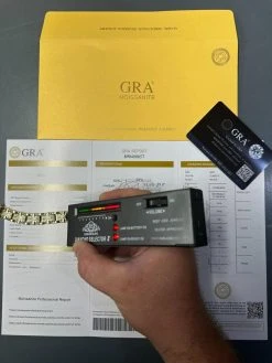 MOISSANITE Mens 12mm Iced Hermes Link Bracelet Real 14k Gold Over 925 Silver -Harlem Bling Shop harlembling moissanite mens 12mm iced hermes link bracelet real 14k gold over 925 silver 57819.1688685183