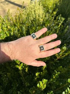 Moissanite Men's 14k Gold Plated 925 Silver Iced Black Onyx Ring Diamond Test ✅ 37 Moissanite Men's 14k Gold Plated 925 Silver Iced Black Onyx Ring Diamond Test ✅ -Harlem Bling Shop harlembling moissanite mens 14k gold plated 925 silver iced black onyx ring diamond test 74917.1676571757