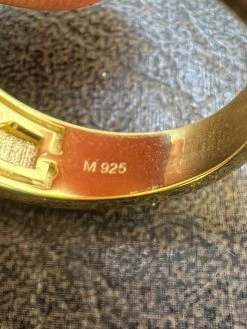 MOISSANITE Mens 14k Gold Plated Real 925 Silver Iced Bling Two Tone Ring Hip Hop -Harlem Bling Shop harlembling moissanite mens 14k gold plated real 925 silver iced bling two tone ring hip hop 74059.1664302103