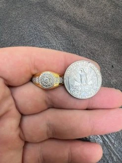 MOISSANITE Mens 14k Gold Plated Real 925 Silver Iced Pinky Ring Hip Hop Jewelry 24 MOISSANITE Mens 14k Gold Plated Real 925 Silver Iced Pinky Ring Hip Hop Jewelry -Harlem Bling Shop harlembling moissanite mens 14k gold plated real 925 silver iced pinky ring hip hop jewelry 12993.1664301944