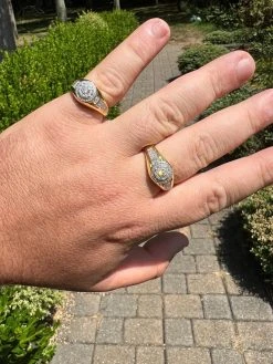 MOISSANITE Mens 14k Gold Plated Real 925 Silver Iced Pinky Ring Hip Hop Jewelry 17 MOISSANITE Mens 14k Gold Plated Real 925 Silver Iced Pinky Ring Hip Hop Jewelry -Harlem Bling Shop harlembling moissanite mens 14k gold plated real 925 silver iced pinky ring hip hop jewelry 91366.1664302176