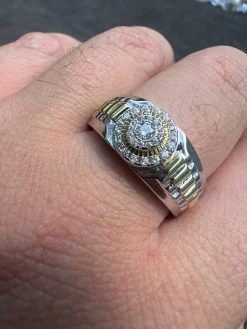 MOISSANITE Mens 14k Gold Plated Real 925 Silver Iced Presidential Ring Hip Hop 20 MOISSANITE Mens 14k Gold Plated Real 925 Silver Iced Presidential Ring Hip Hop -Harlem Bling Shop harlembling moissanite mens 14k gold plated real 925 silver iced presidential ring hip hop 94539.1664301373