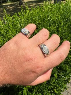 MOISSANITE Mens 14k Gold Plated Real 925 Silver Iced Presidential Ring Hip Hop 21 MOISSANITE Mens 14k Gold Plated Real 925 Silver Iced Presidential Ring Hip Hop -Harlem Bling Shop harlembling moissanite mens 14k gold plated real 925 silver iced presidential ring hip hop 94883.1664299735